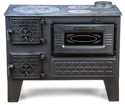 Отопительно-варочная печь МастерПечь ПВ-04 с духовым шкафом, 7,5 кВт в Тобольске