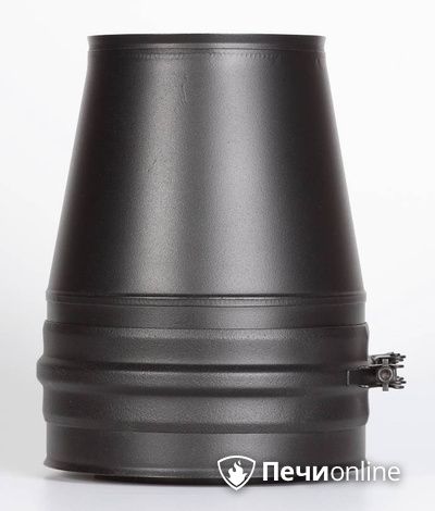 Комплектующие дымохода Schiedel Конус д.150 PM25 (Черный) Permetr в Тобольске