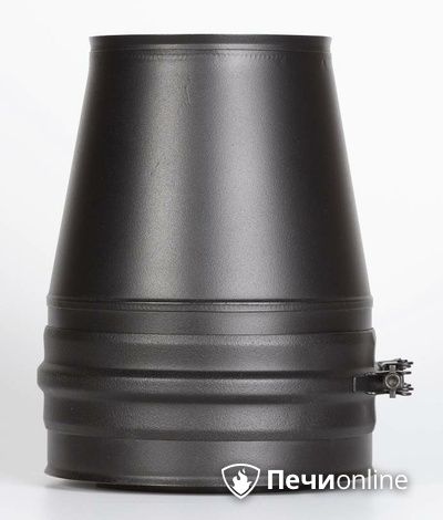 Комплектующие дымохода Schiedel Конус д250 PM25 (Черный) Permetr в Тобольске