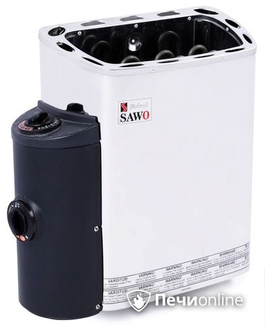 Электрокаменка для сауны Sawo Mini MN-30NB-Z со встроенным пультом управления в Тобольске