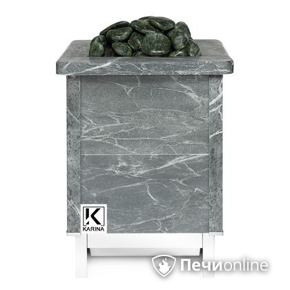Электрическая печь Karina Quadro 9 кВт mini Талькохлорит в Тобольске