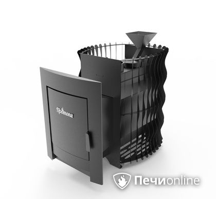 Дровяная банная печь Протопи Вулкан 18 Подкова в Тобольске