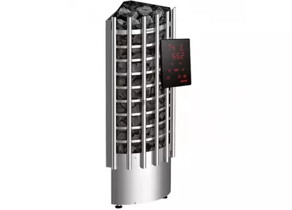 Электрокаменка для сауны Harvia Glow Corner TRC70XE c цифровой панелью управления в Тобольске