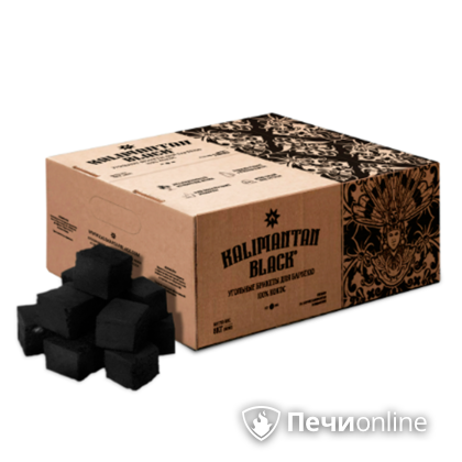  Kalimantan Black Кокосовый уголь для барбекю, 8кг в Тобольске