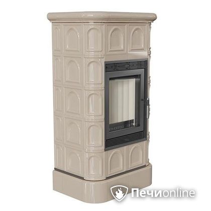 Печь-камин Kratki Blanka 8 kW stove кафельная крем в Тобольске